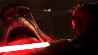 Darth Maul Overthrows the Hutts 4K HDR  Star Wars The Clone Wars [upl. by Scopp104]