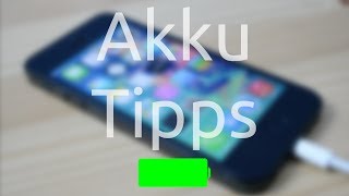 Akku sparen  Tipps  iOS 7 [upl. by Nosreh]