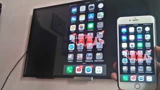 Screen Mirroring iPhone NonApple TV  Step by Step  2017 [upl. by Carena236]