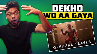 Deadpool amp Wolverine Official Teaser Reaction  Deadpool 3 Trailer [upl. by Hymie]