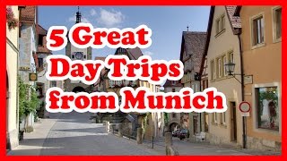 5 Great Day Trips from Munich  Germany Travel Guide [upl. by Luckin]