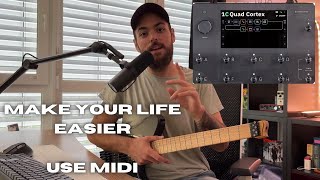 Get the most out of your QUAD CORTEX by using MIDI [upl. by Auahsoj]