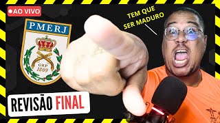 🚨 PMERJ  REVISÃO FINAL  CHEGOU A HORA [upl. by Hackney]