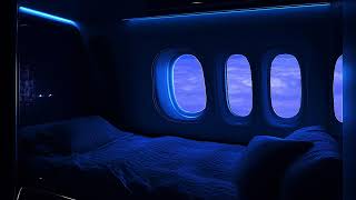 Sleep with Airplane Cabin Sounds  Calm White Noise for Restful Nights [upl. by Bathsheba]