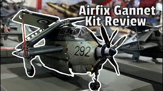 Airfix 148 Fairey Gannet kit review airfix airfixgannet gannet [upl. by Hillery]