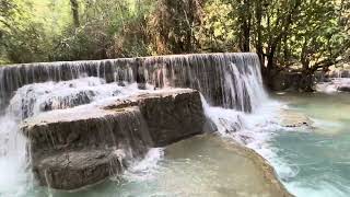 Kuang Si Falls Luang Prabang Laos [upl. by Etnoj]