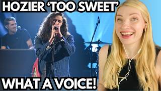 What An Amazing Voice HOZIER Too Sweet Live In Depth Vocal Analysis  Vocal Coach Reacts [upl. by Spaulding737]