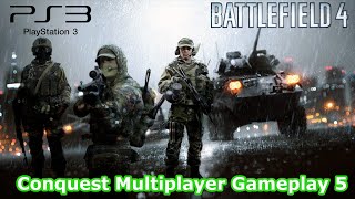 Battlefield 4 PS3  Conquest Multiplayer Gameplay 5 [upl. by Oluas]