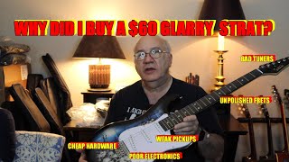 WHY DID I BUY A 60 GLARRY STRATOCASTER GUITAR [upl. by Thayne]