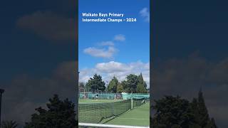 Waikato Bays Primary Intermediate Champs  2024 Rotorua Tennis Club [upl. by Nitaj208]