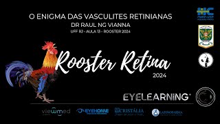 O enigma das vasculites retinianas com Dr Raul NG Vianna UFF RJ  Aula 13  ROOSTER 2024 [upl. by Senskell]