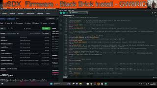 usDRX  Black Brick  GW8RDI Firmware  Reverse Encoder Direction [upl. by Ailima]