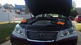 headlight restoration for 08 Lexus Toyota [upl. by Ayak]