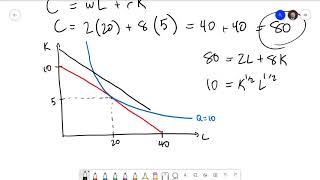 Managerial Economics 43 Cost Minimization [upl. by Etnoled]