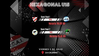 INDEPENDIENTE VS ADC SEMIFINAL U15 FEMENINO [upl. by Miyasawa67]