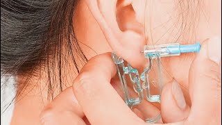 Disposable Ear piercing Unit  Gun Piercing DIY  Sterilized  REVIEW [upl. by Elisabetta983]