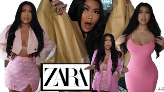 ZARA PRIMARK AND JUST4KIRA  TRY ON HAUL [upl. by Lebasy943]