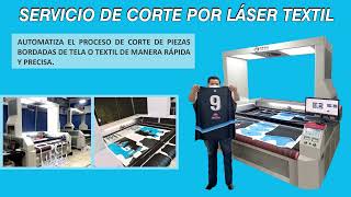 CORTE LASER TEXTIL [upl. by Eloci371]