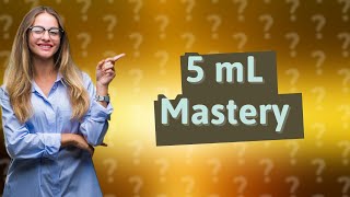 How do I measure 5 mL [upl. by Prasad]