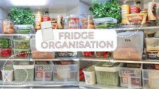 FRIDGE ORGANISATION 🥑🍇FOOD PREP HEALTHY SNACKS  KMART STORAGE HACKS [upl. by Eceinal]