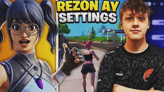 ICH teste die SETTINGS von REZON AY um ein PRO in Fortnite zu werden 😱 [upl. by Gabey104]