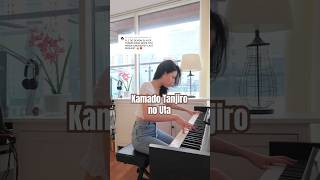 Kamado Tanjiro no Uta piano repost anime otaku pianocover piano pianomusic demonslayer fyp [upl. by Royd]