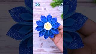 DIY Snowflakes Ornaments For Christmas Tree decorations❄️shorts christmas diy craft decor [upl. by Lodi737]