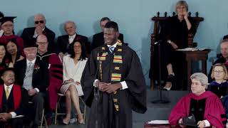 Undergraduate Speaker Christopher Egi  Harvard Commencement 2018 [upl. by Skip778]