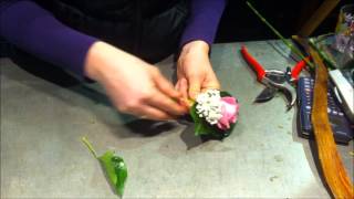 Een corsage maken [upl. by Lenneuq]