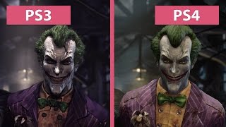 Batman Arkham Asylum – PS3 vs PS4 Return to Arkham Remaster Graphics Comparison [upl. by Irah]