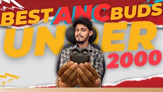 Best NOISE CANCELLING Buds Under 2000  Top 5 Best ANC Earbuds in 2024  in Telugu [upl. by Jaffe612]