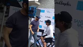 Los Angeles Magazine x Montana Artwalk full video below artfestival santamonica artwalk [upl. by Lala234]