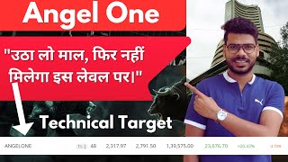 Angel One Share Analysis  Latest Updates amp Technical Insights [upl. by Yadnus334]