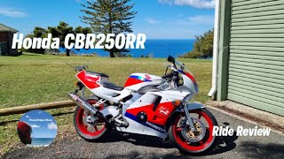 Iconic 90s Honda CBR 250RR MC22 Ride Review [upl. by Ramberg]