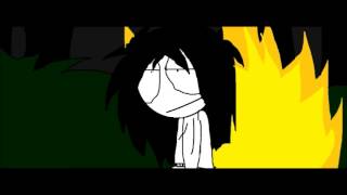 Slenderman vs Jeff the killer Animación [upl. by Fabozzi]