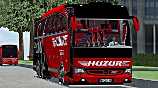 Mercedes Benz Travego 17 SHD Oyunda Tek Link Proton Bus Simulator [upl. by Nats]