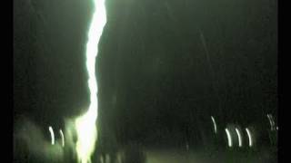 INCREDIBLE lightning strike video [upl. by Notnef]