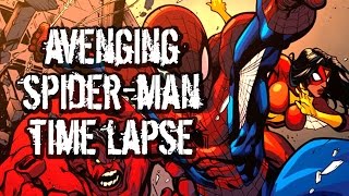 How To Color Comic Books Avenging Spidey [upl. by Leonor323]