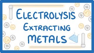 GCSE Chemistry  Electrolysis P2  Electrolysis to Extract Metals From Oxides  Explained 41 [upl. by Wheaton200]