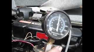 Mercruiser 140 Hp Compression Test from Bommer 51914 [upl. by Busiek]