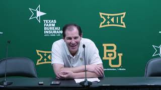 Presser Drew and Players Preview Arkansas Matchup  Baylor Basketball [upl. by Leiuqese284]