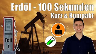 Die ENTSTEHUNG VON ERDÖL in 100 Sekunden  Kurz amp Kompakt  Chemie  TheScienceShow [upl. by Lasky637]