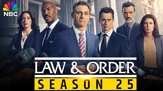 Law amp Order Season 25 First Look  Law amp Order  Trailer  SEASON 25 [upl. by Johny]