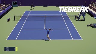 TIEBREAK  Rafael Nadal Vs Francis Tiafoe I US Open I Expert Difficulty PS5 [upl. by Katsuyama]