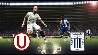 Universitario vs Alianza Lima ● Copa Libertadores Clásica Pes 2021 [upl. by Ynabe]