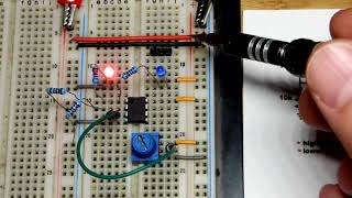 Basic Op Amp Non Inverting Comparator Circuit [upl. by Eward]