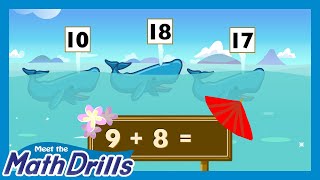 Meet the Math Drills  Addition FREE  Preschool Prep Company [upl. by Inoj39]