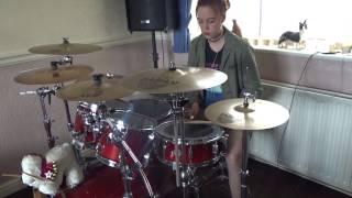 Banger by Riskee and the Ridicule drum cover [upl. by Rothstein]