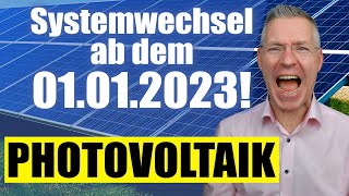 Neuerungen bei Photovoltaikanlagen ab dem 01012023 einfach erklärt [upl. by Bowyer623]