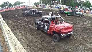 Waseca County Fair Stock Trucks [upl. by Eillek226]